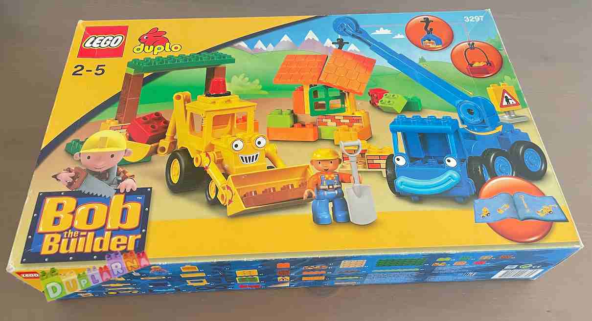 Lego Duplo 3297 - Bořek Stavitel Béďa a Lůďa na staveništi