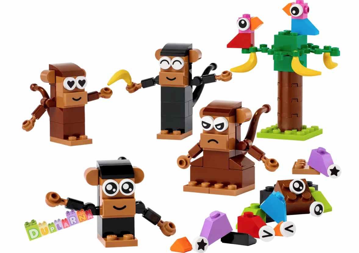 Lego Classic 11031 - Kreativní zábava s opicemi
