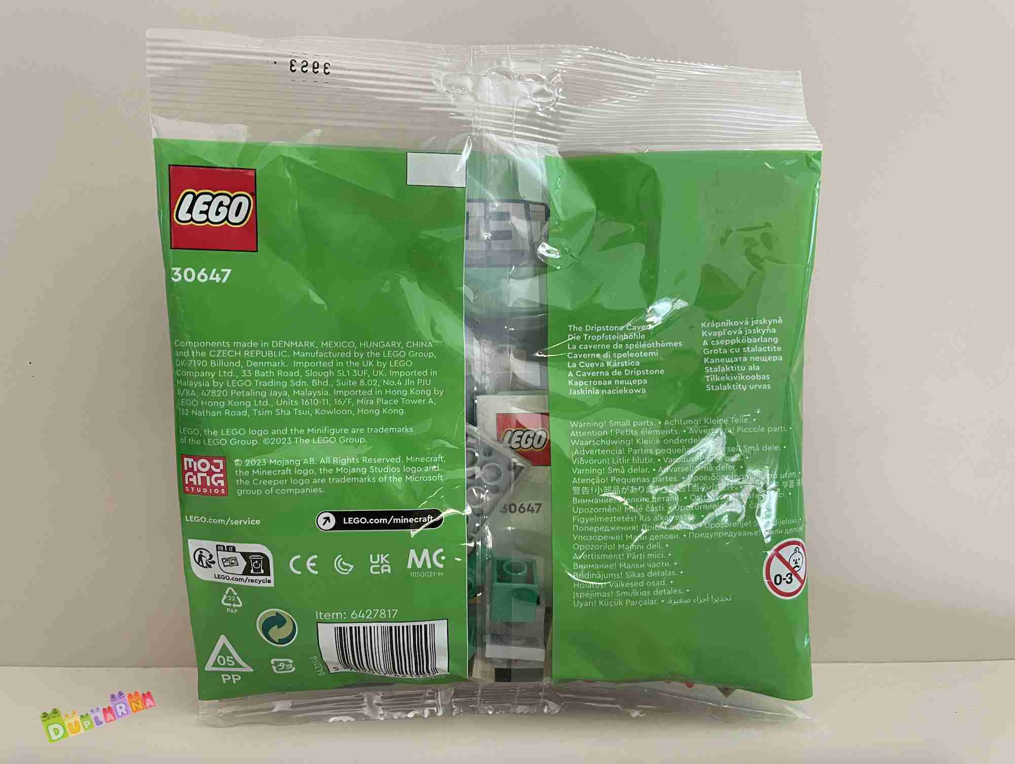 Lego Minecraft 30647 - Krápníková jeskyně