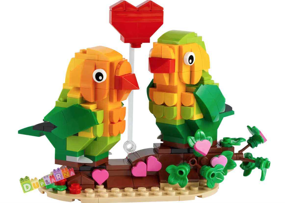 Lego 40522 - Valentýnské hrdličky