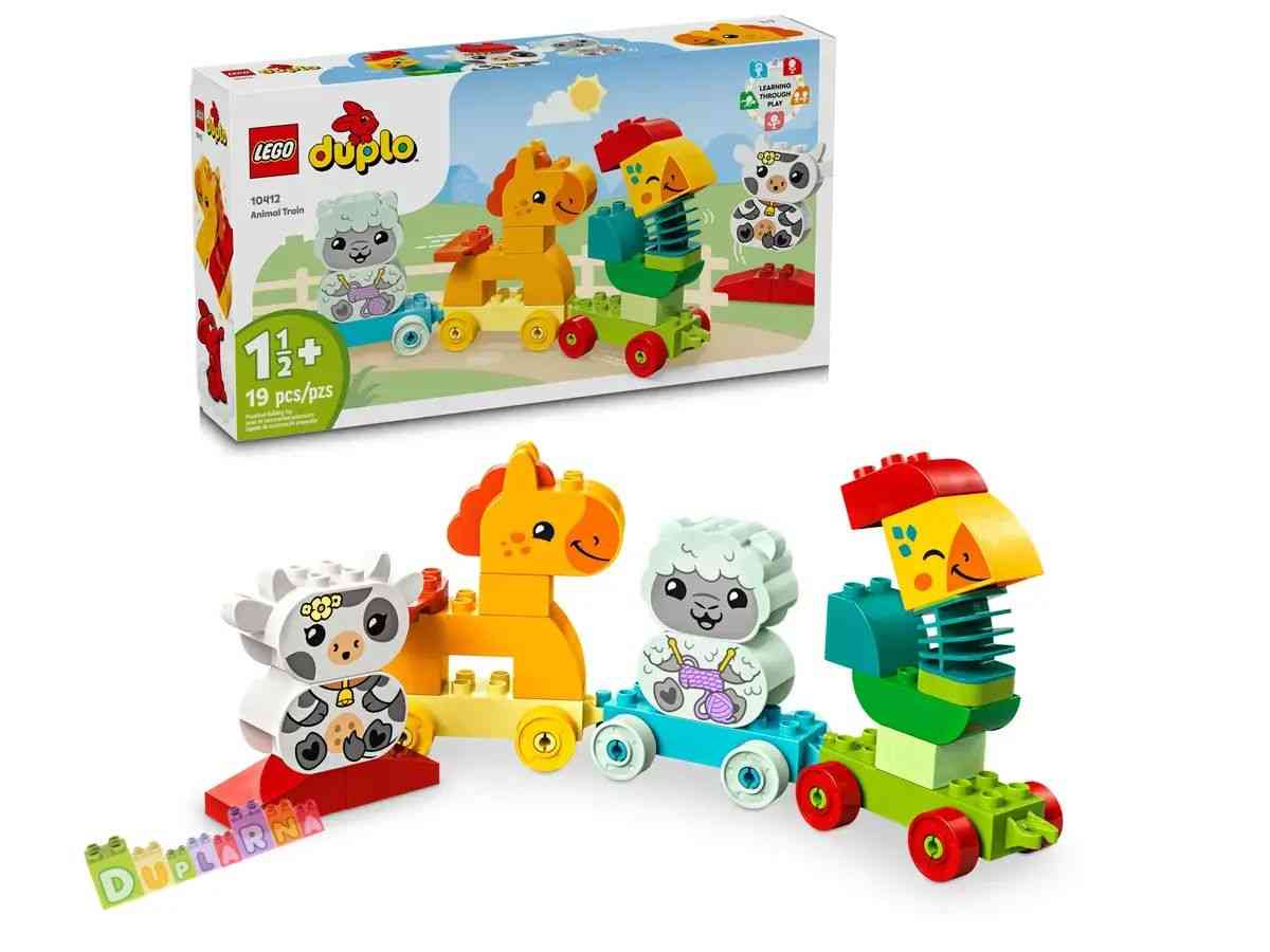 Lego Duplo 10412 - Můj první vláček se zvířátky