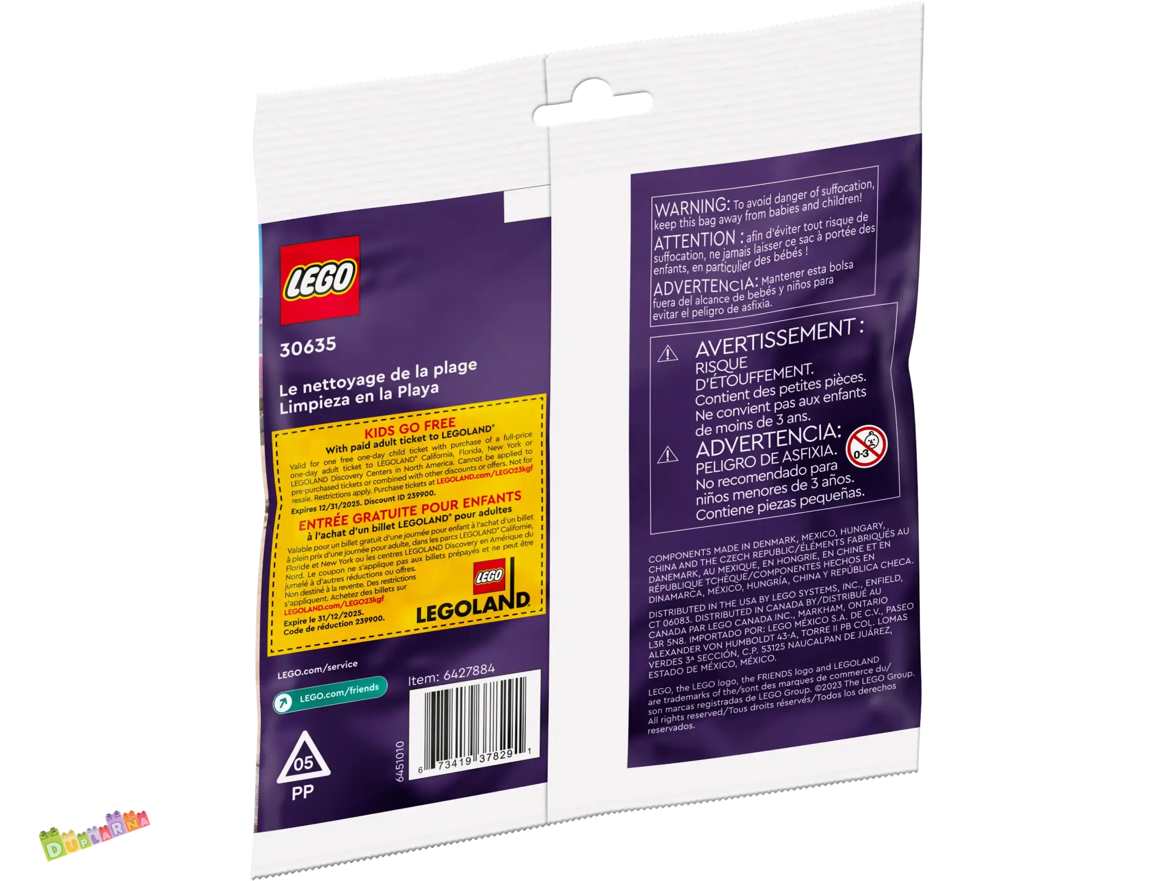 Lego Friends 30635 - Čištění pláže