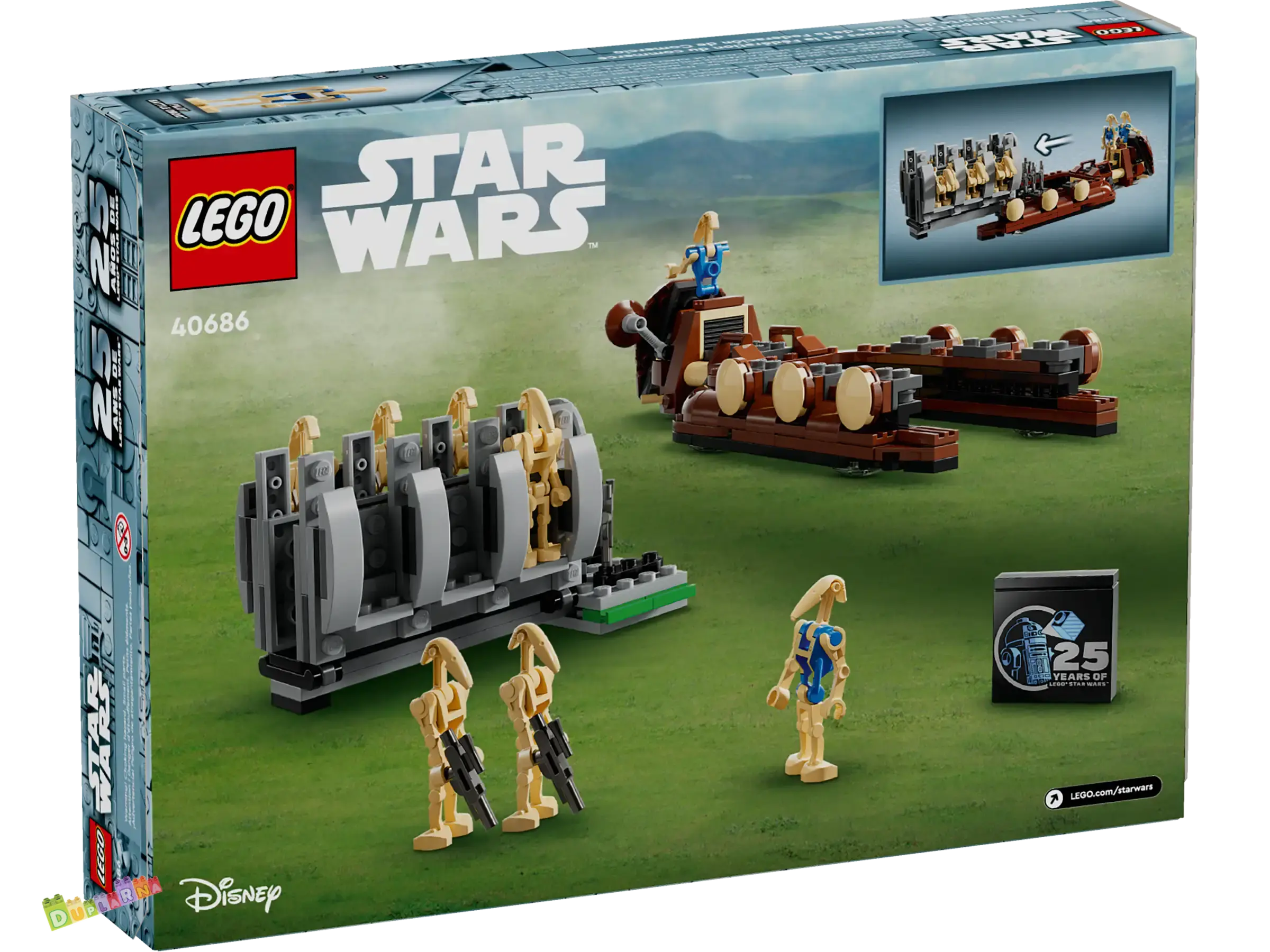 Lego Star Wars VIP 40686 - Vojenský transportér Obchodní federace
