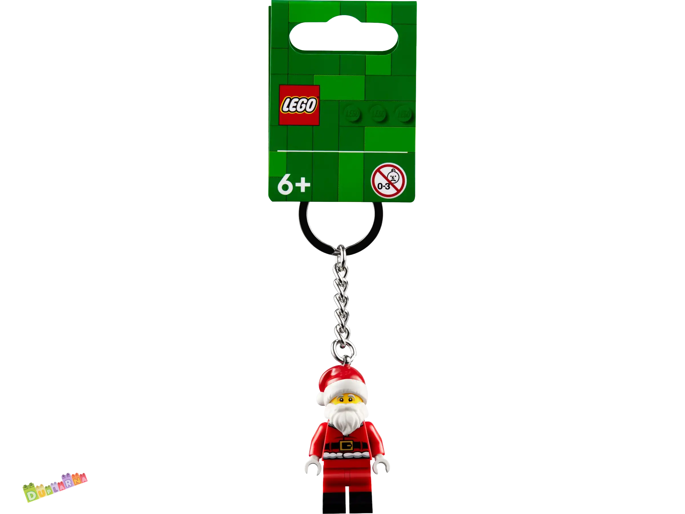 Lego 854201 klíčenka - Přívěsek na klíče - Santa
