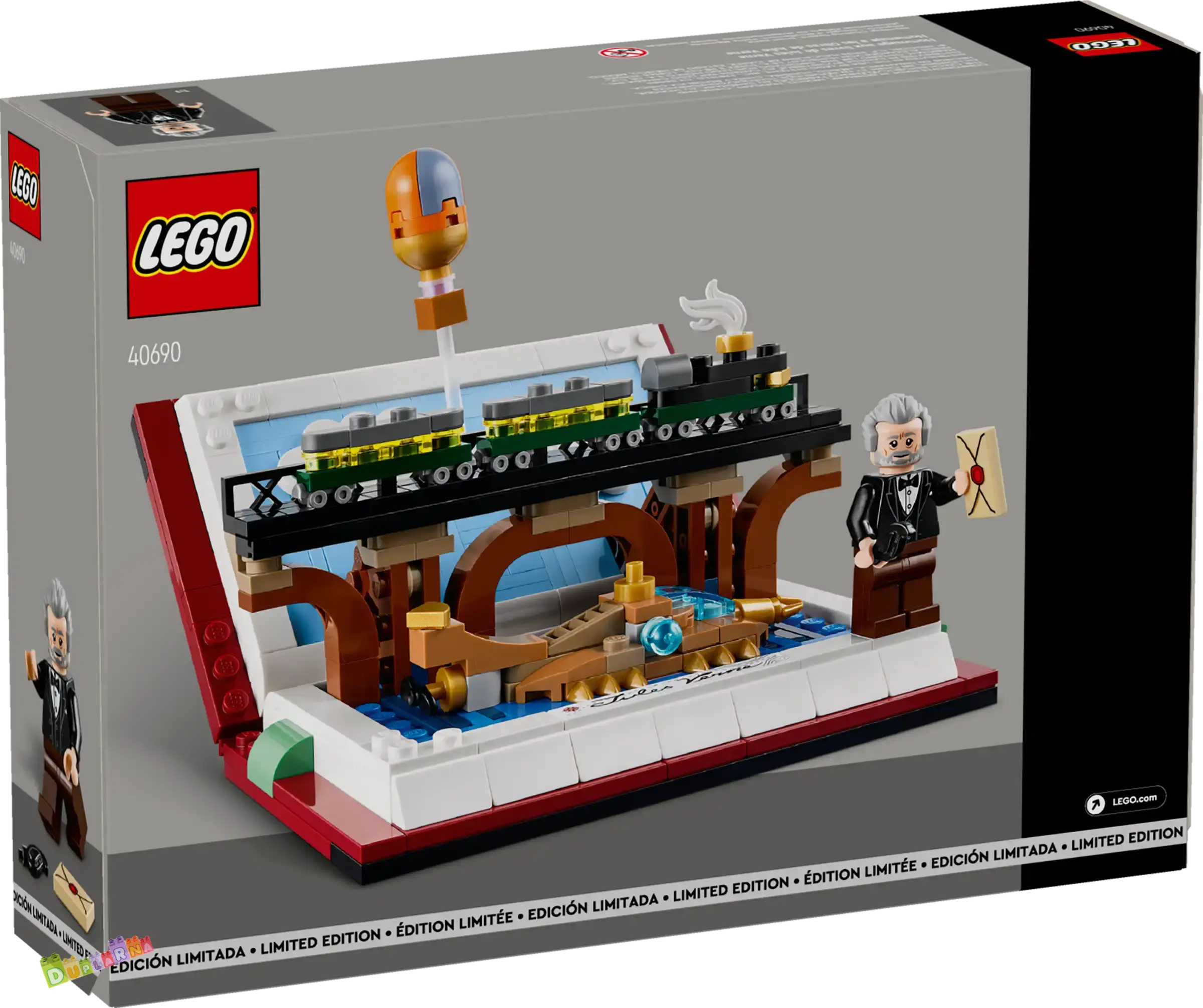 Lego VIP 40690 - Pocta knihám Julese Vernea