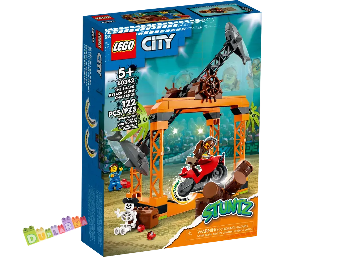 Lego City 60342 - Žraločí kaskadérská výzva
