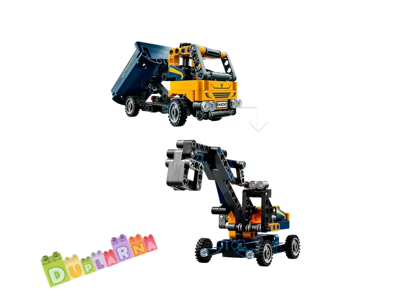 Lego Technic 42147 - Náklaďák se sklápěčkou / Tatra - Bagr (2v1)