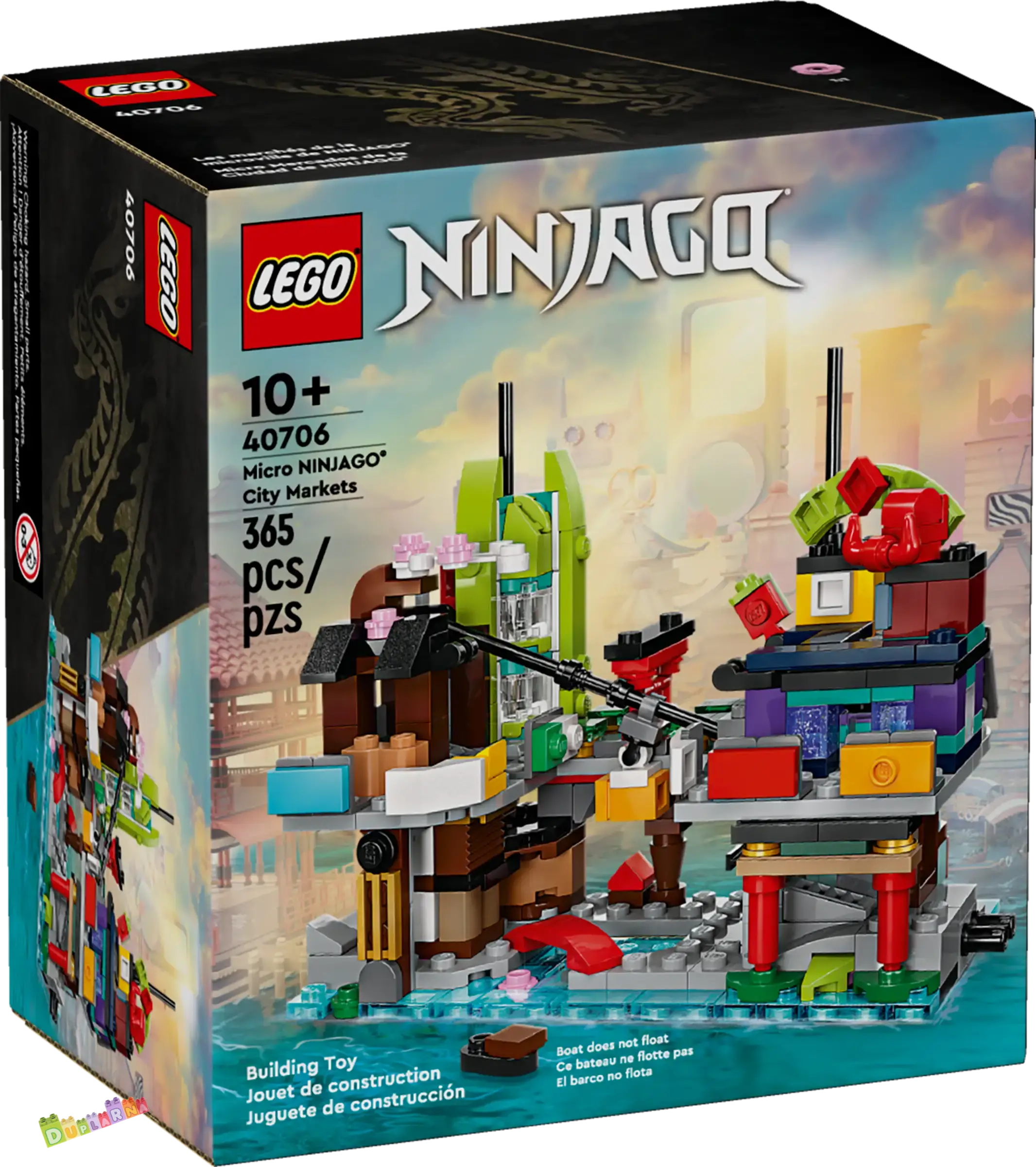 Lego VIP Ninjago 40706 - Miniaturní trhy v NINJAGO® City