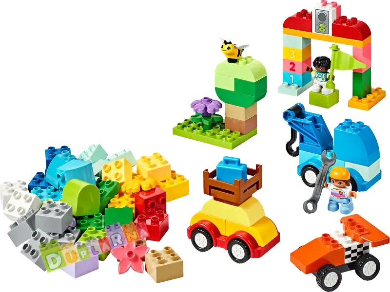Lego Duplo 10439 Auta a náklaďáky – box s kostkami
