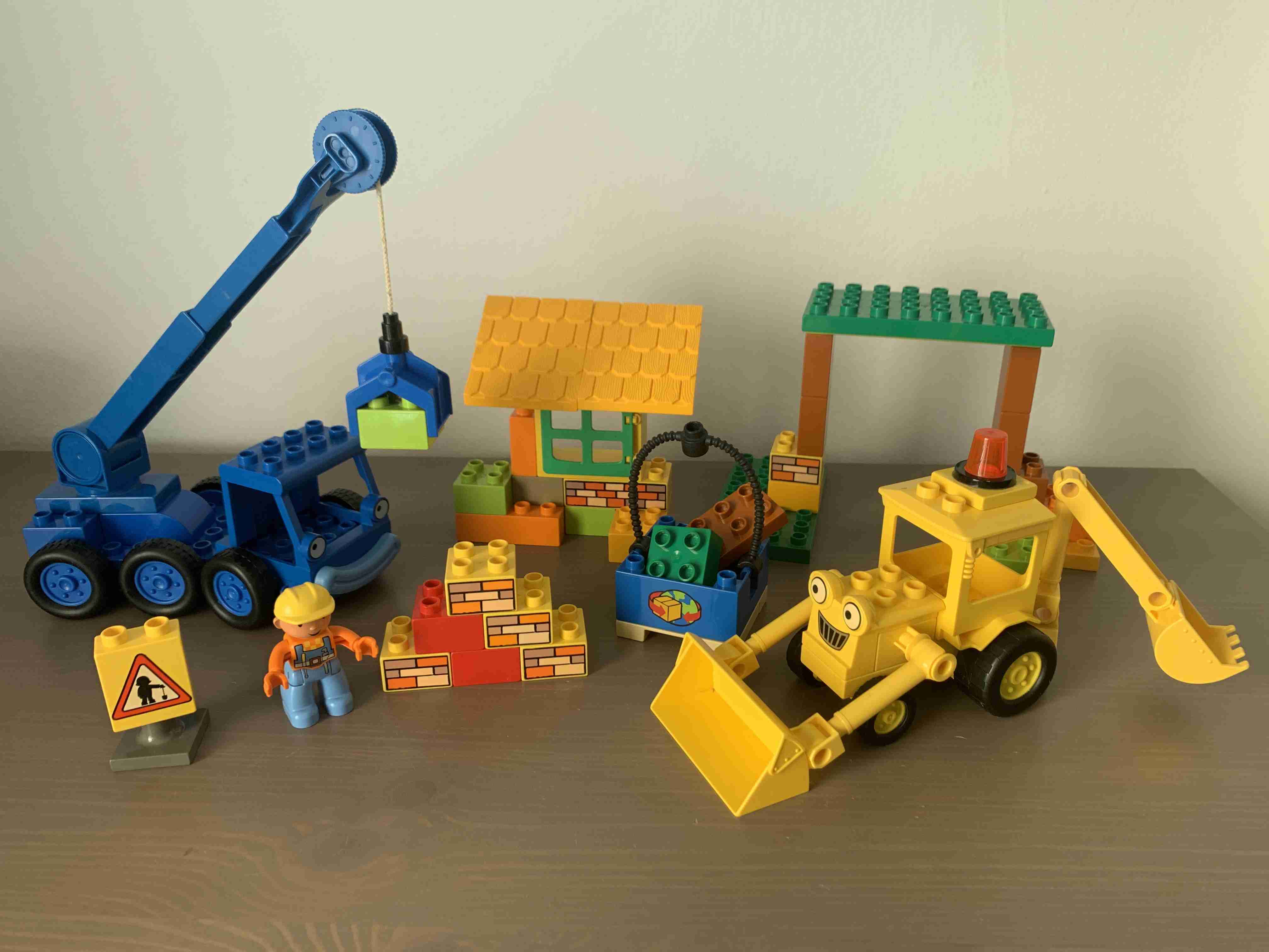 Lego Duplo 3297 - Bořek Stavitel - Béďa a Lůďa na staveništi