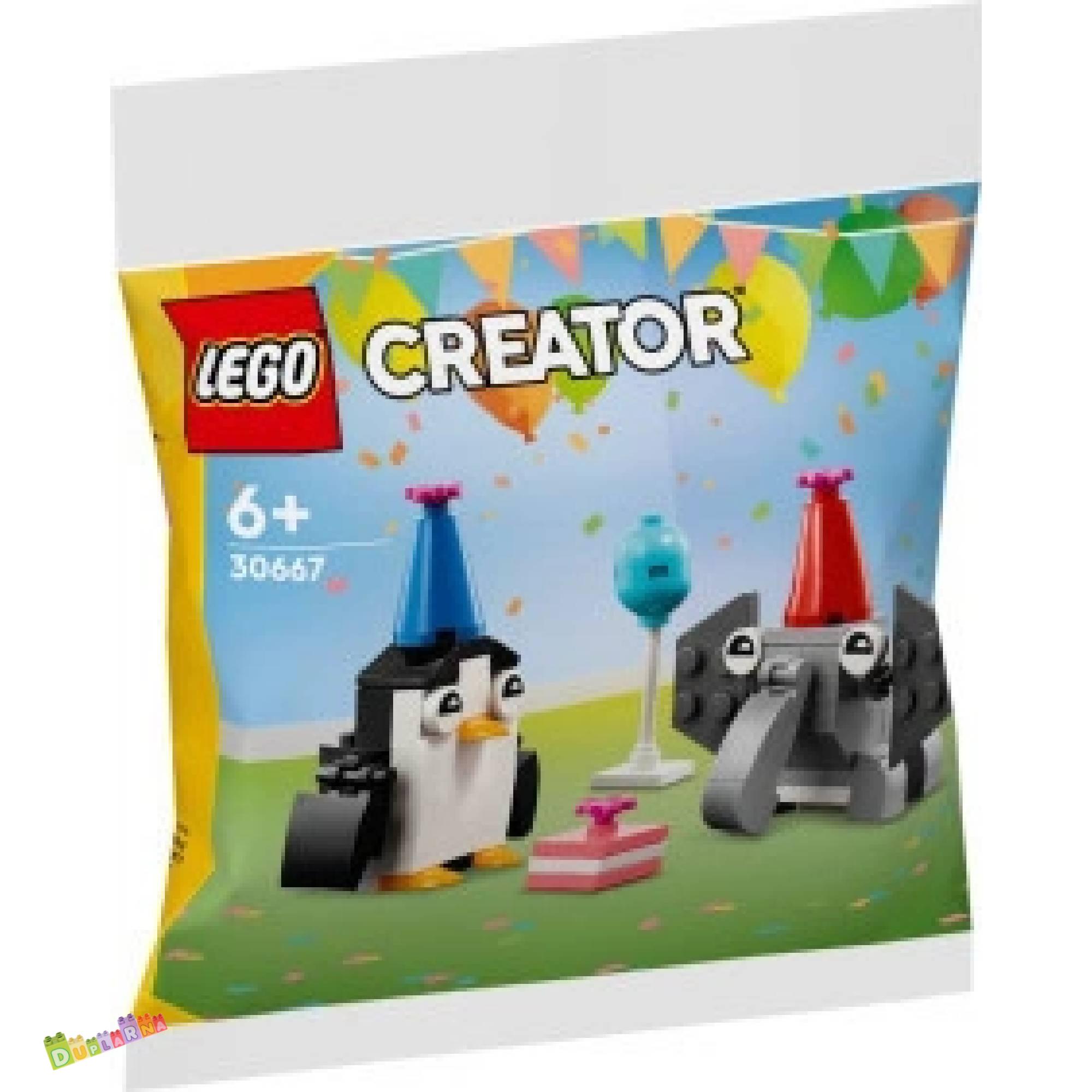 Lego Creator 30667 - Narozeninová oslava se zvířátky