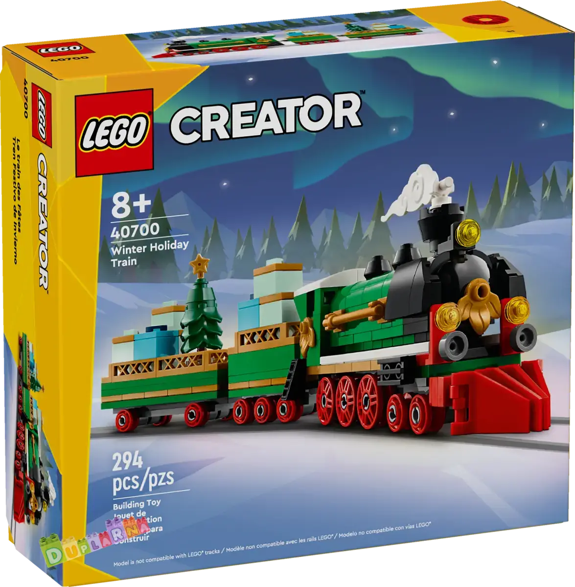 Lego VIP 40700 - Vánoční vláček