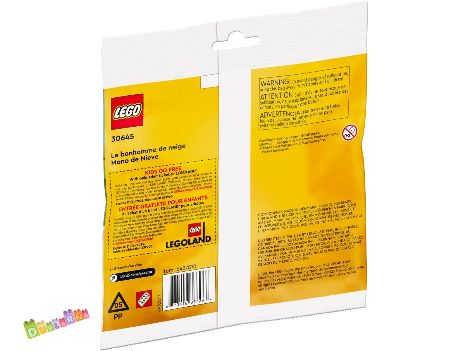 Lego Creator 30645 - Sněhulák