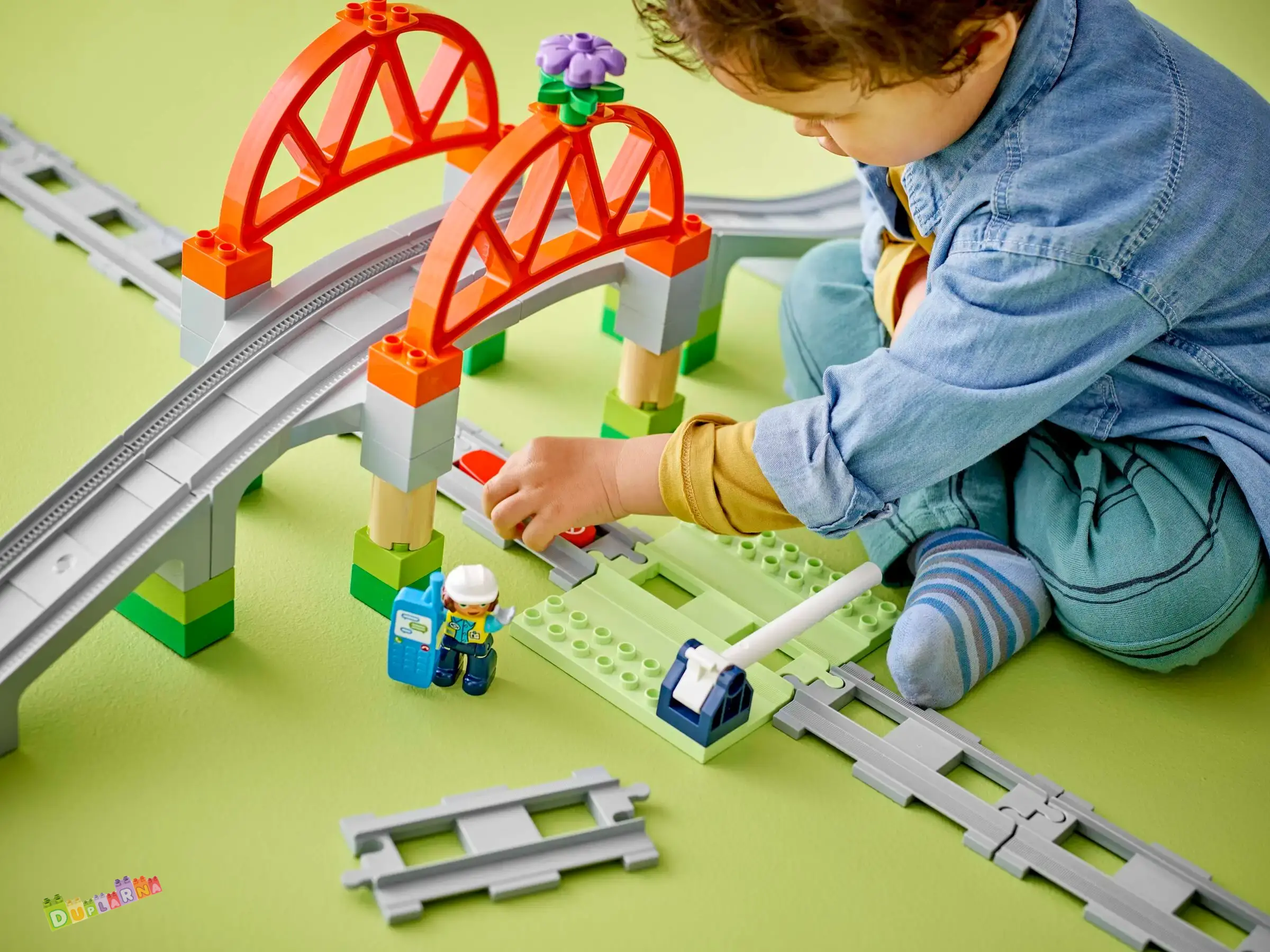 Lego Duplo 10426 - Doplňky k vláčku most a koleje