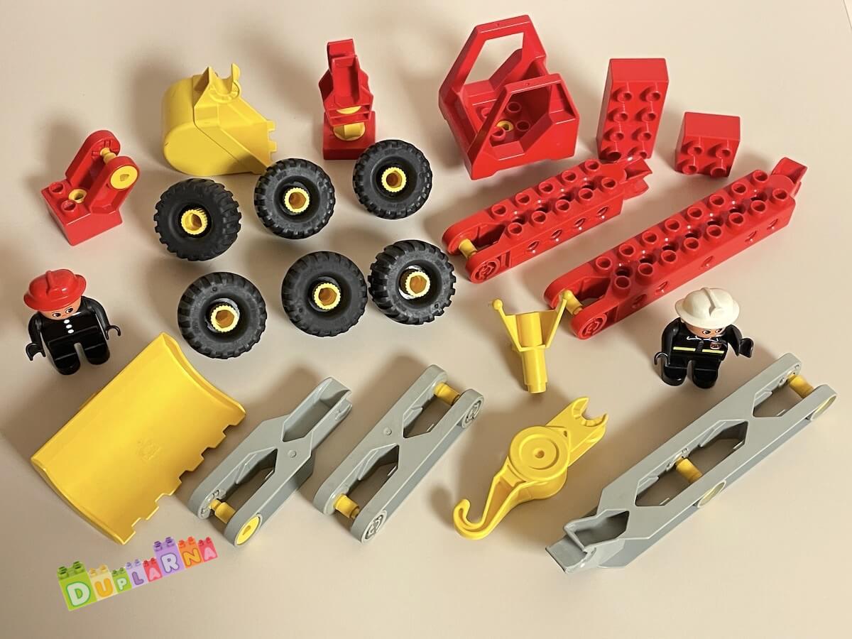 Lego Duplo TOOLO - Hasičské auto ze setu 2940