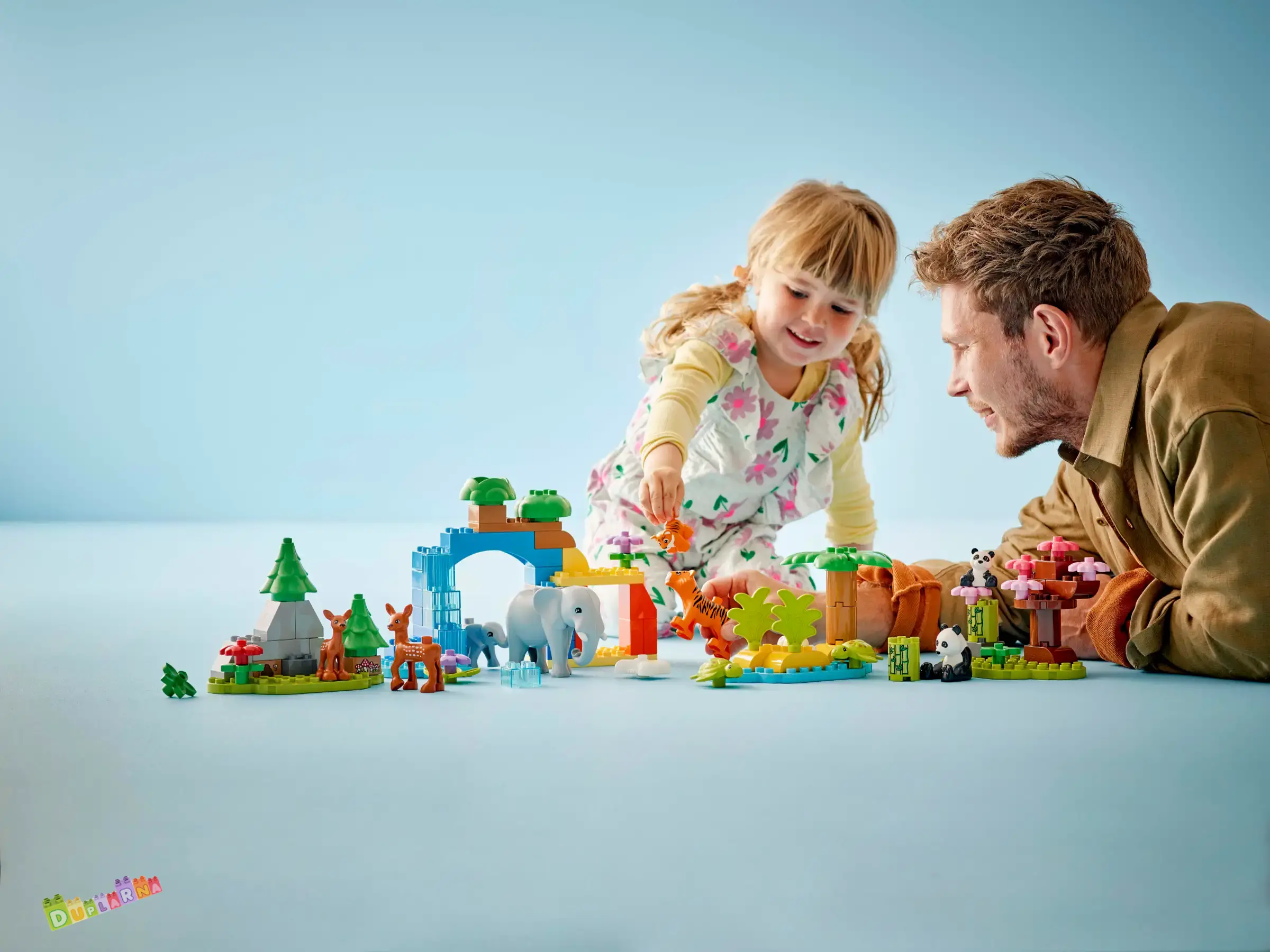 Lego Duplo 10446 - Rodinky divokých zvířat 3 v 1