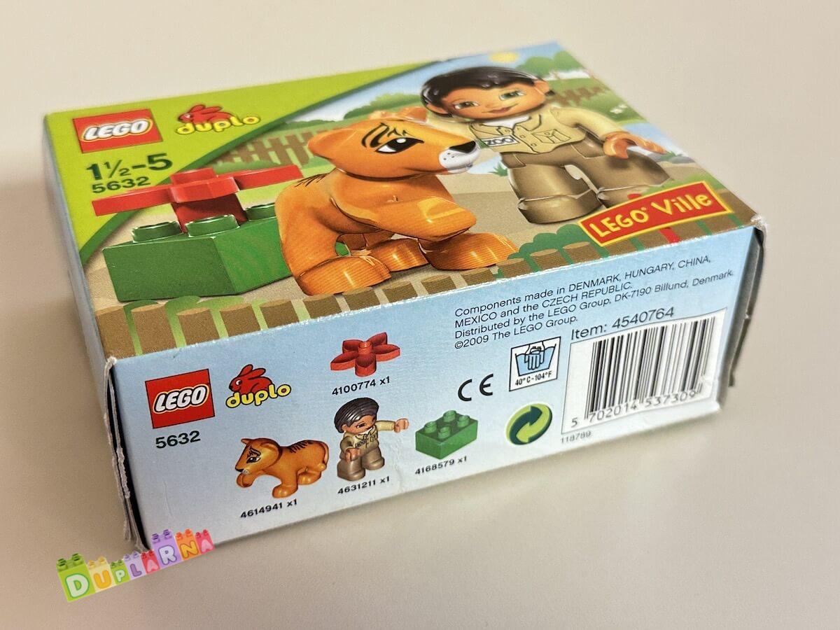 Lego Duplo 5632 - Tygr / Zoo ošetřovatelka a Tygřík