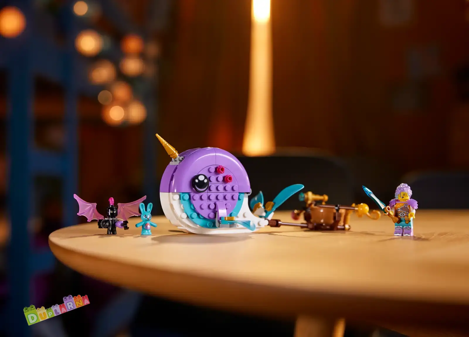 Lego DREAMZzz 71472 - Izzie a její horkovzdušný balón ​ve tvaru narvala