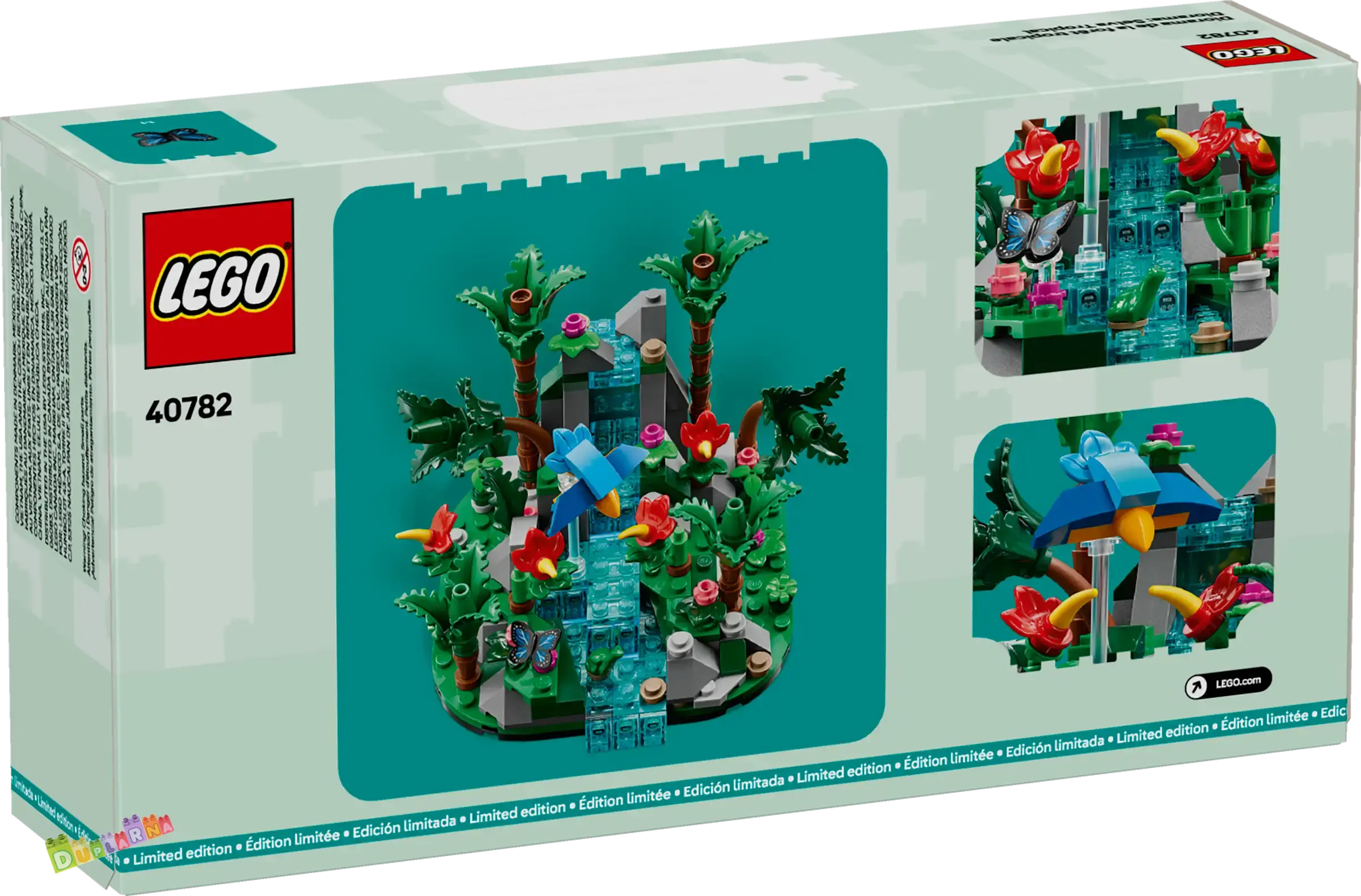 Lego VIP 40782 - Dioráma tropického deštného pralesa