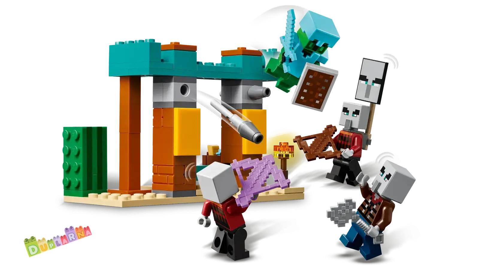 Lego Minecraft 21267 - Pouštní hlídka zákeřníků