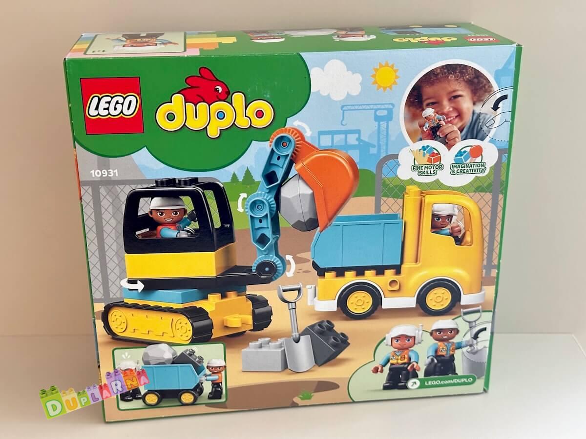 Lego Duplo 10931 - Stavba / Náklaďák a pásový bagr
