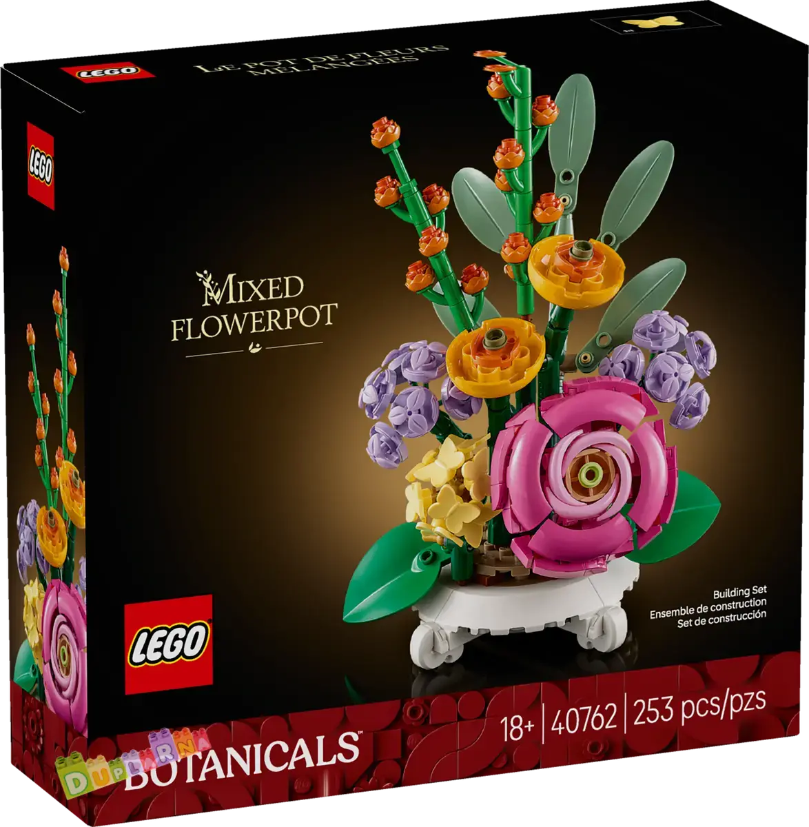 Lego Botanicals VIP 40762 - Květináč s mixem květin