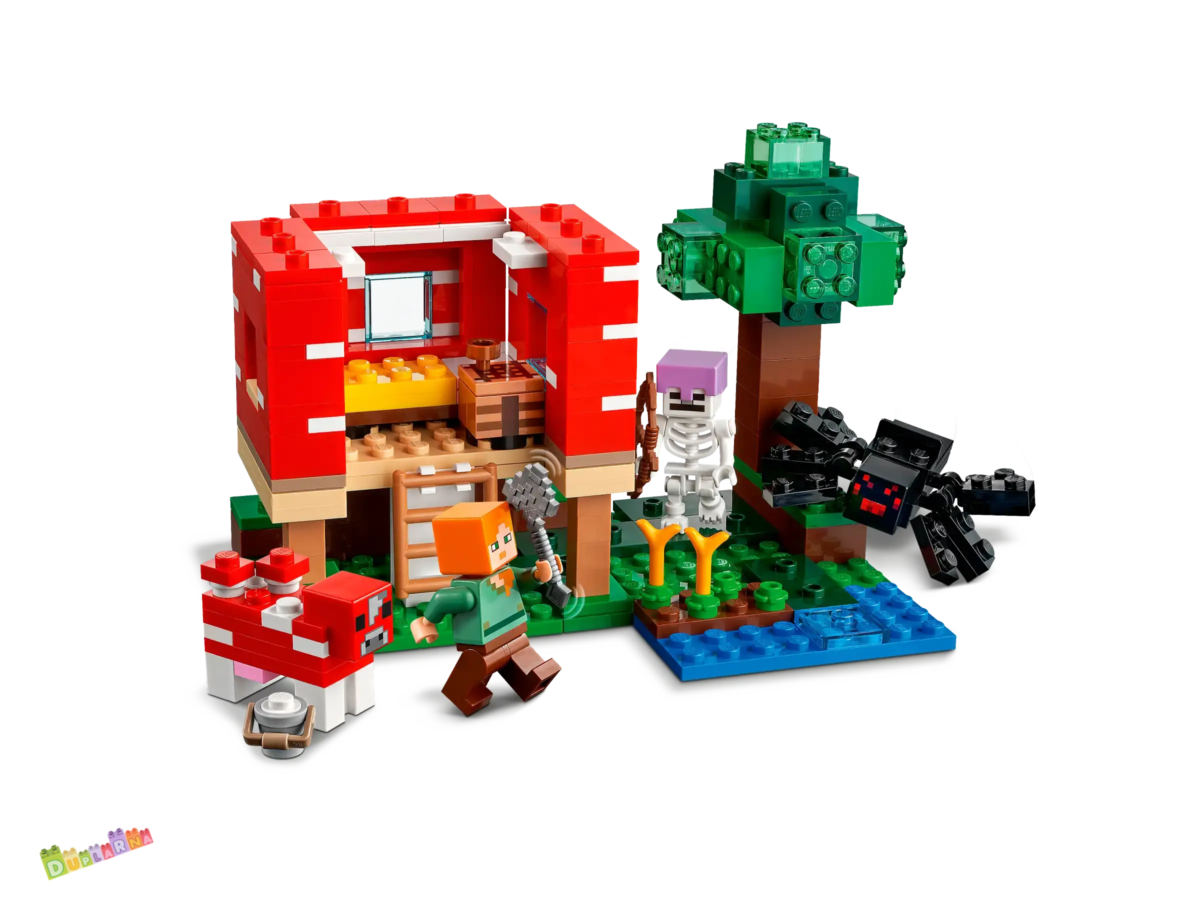 Lego Minecraft 21179 - Houbový domek