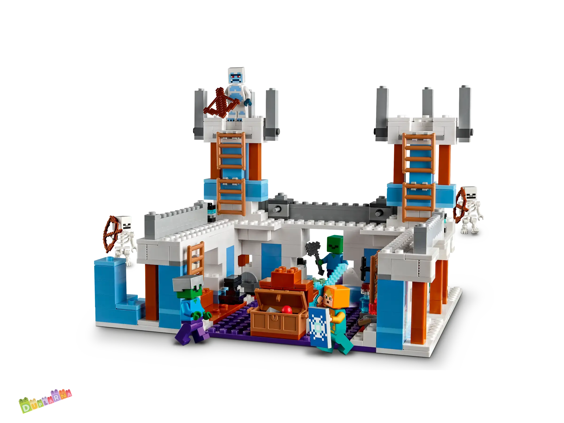 Lego Minecraft 21186 - Ledový zámek