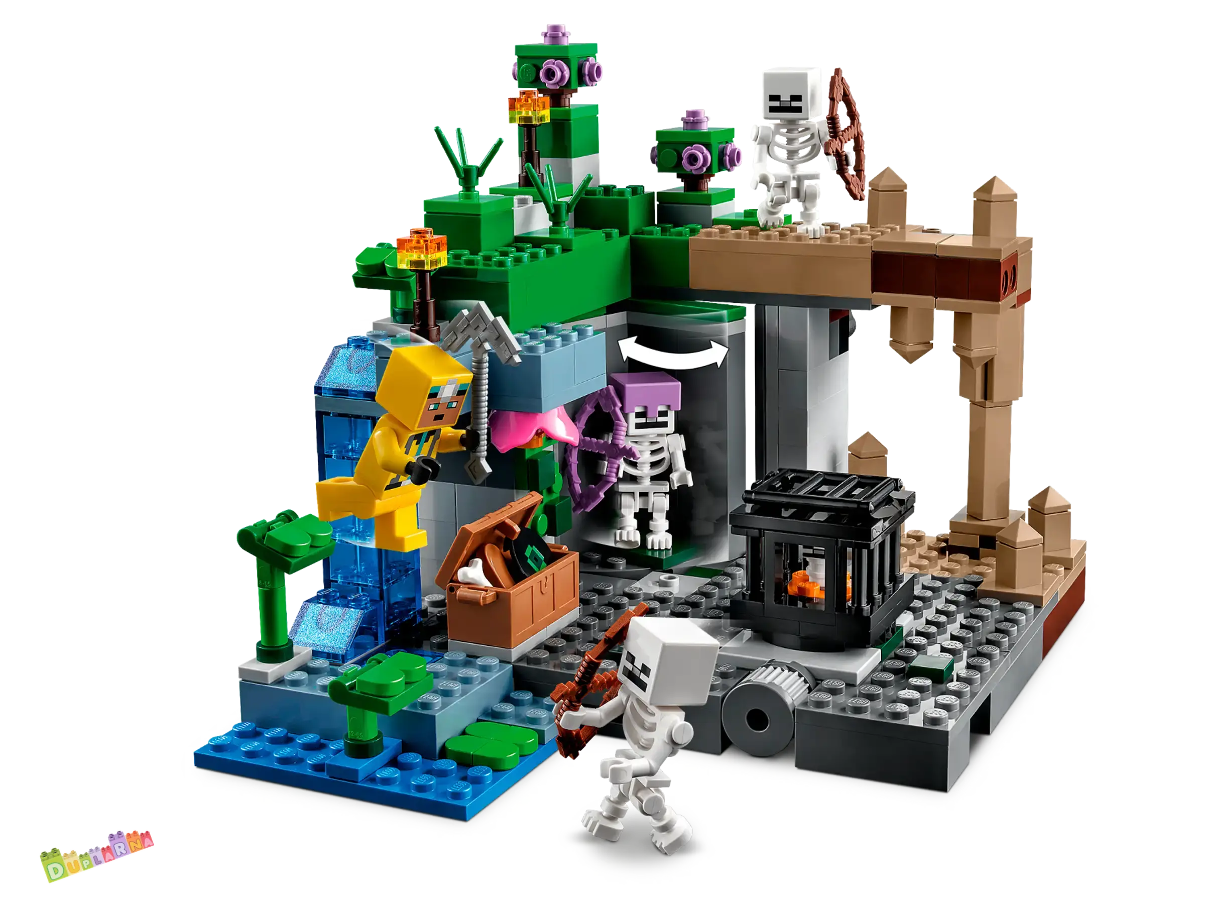Lego Minecraft 21189 - Jeskyně kostlivců