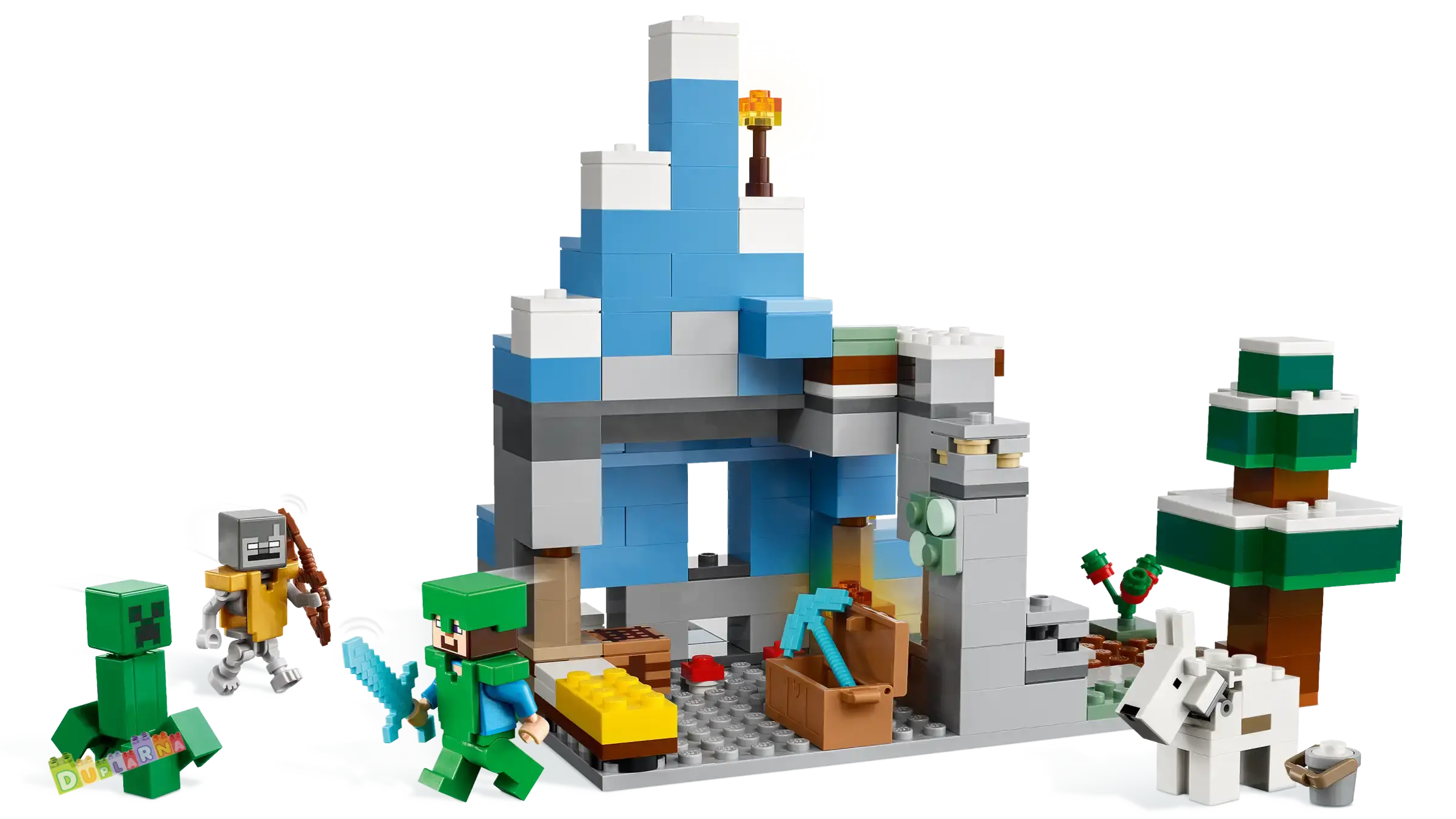 Lego Minecraft 21243 - Ledové hory