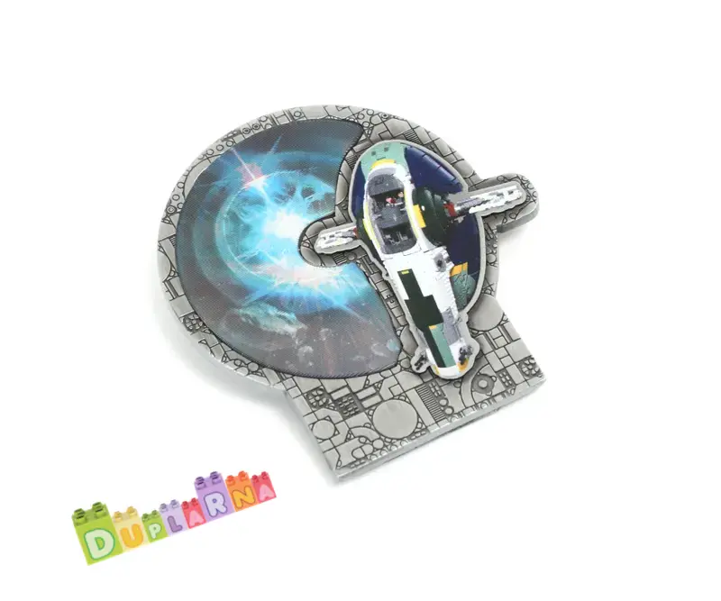 Lego Star Wars 5009550 VIP - Mince s motivem Jango Fetta a jeho vesmírné lodi