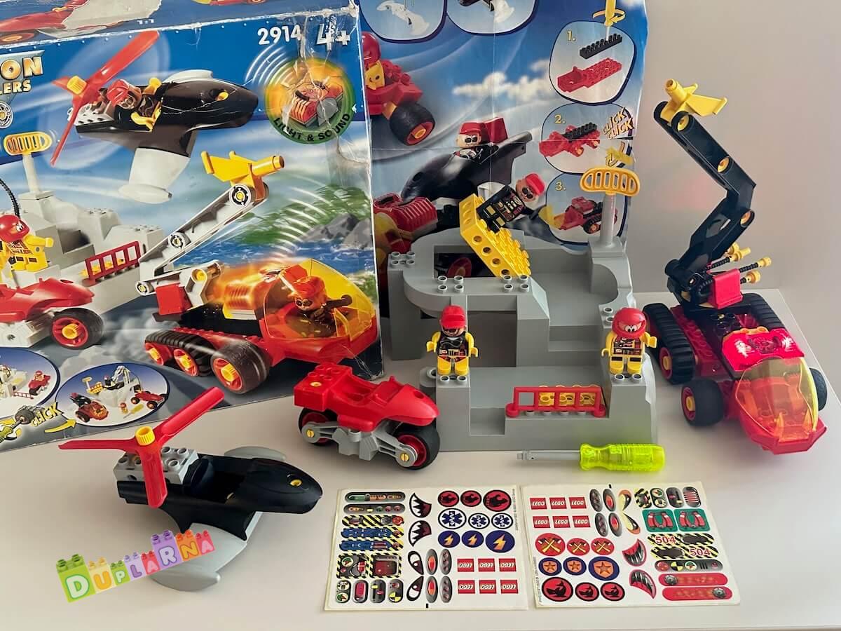 Lego Duplo 2914 - Action Wheelers - TOOLO - Rescue Base - Základna záchranářů