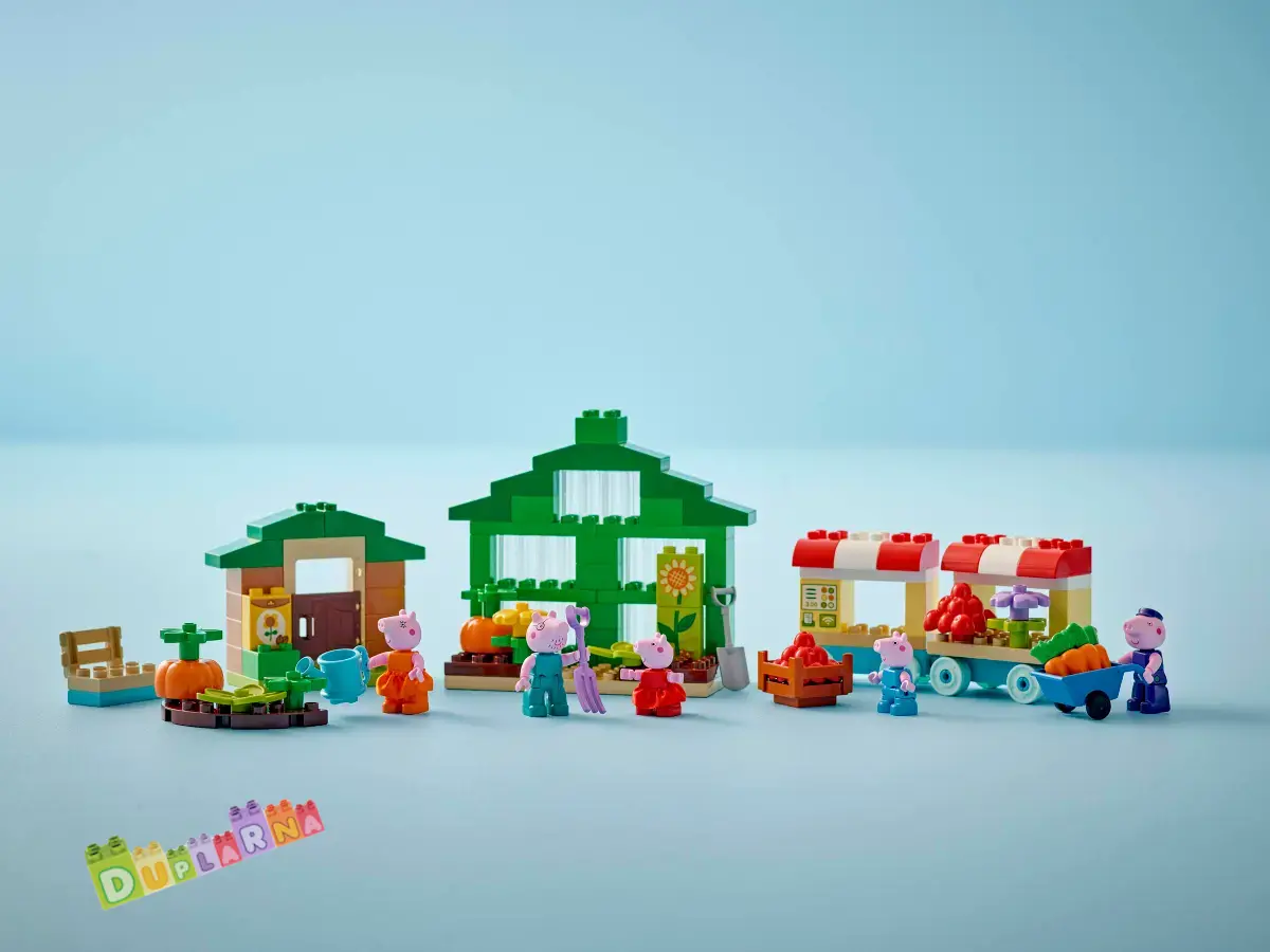 Lego Duplo 10461 - Prasátko Peppa / Dědečkova zahrada a skleník