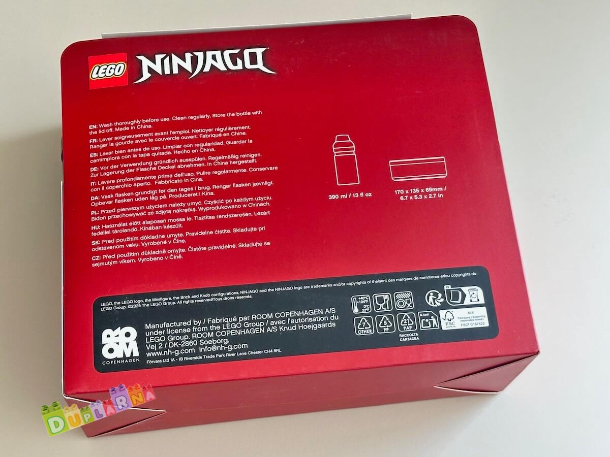 Lego Ninjago BOX svačinový + láhev