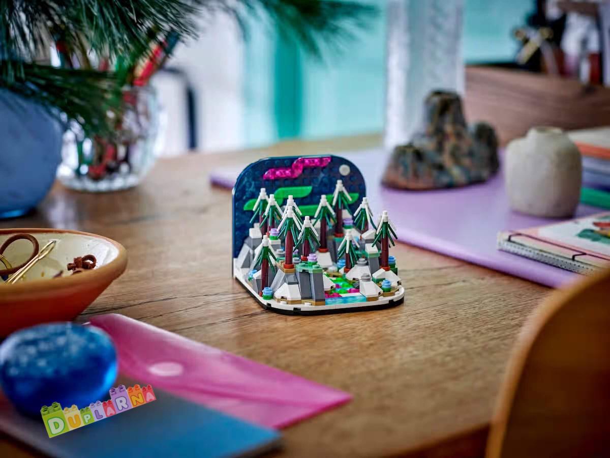 Lego VIP 40785 - Polární záře – diorama