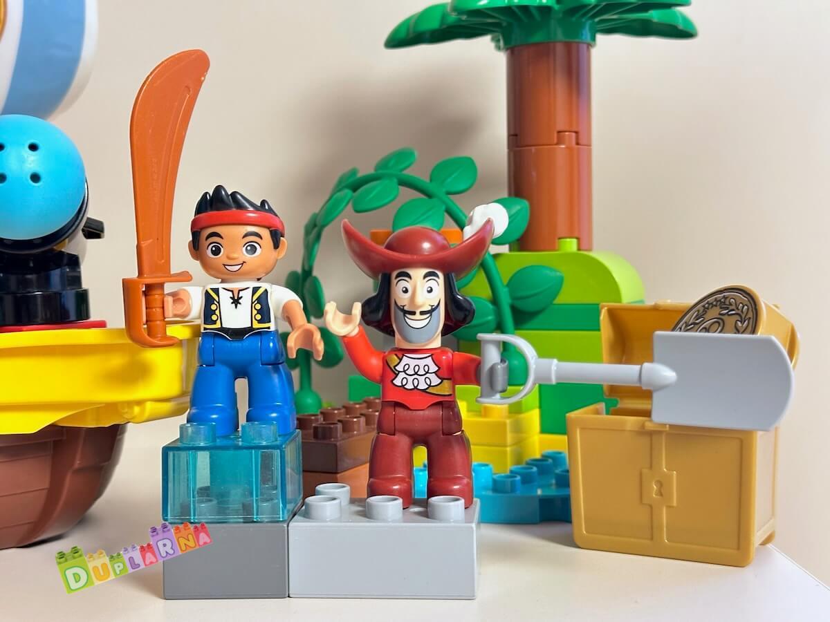 Lego Duplo 10514 - Pirát Jake - Jakeova Pirátská Loď Bucky