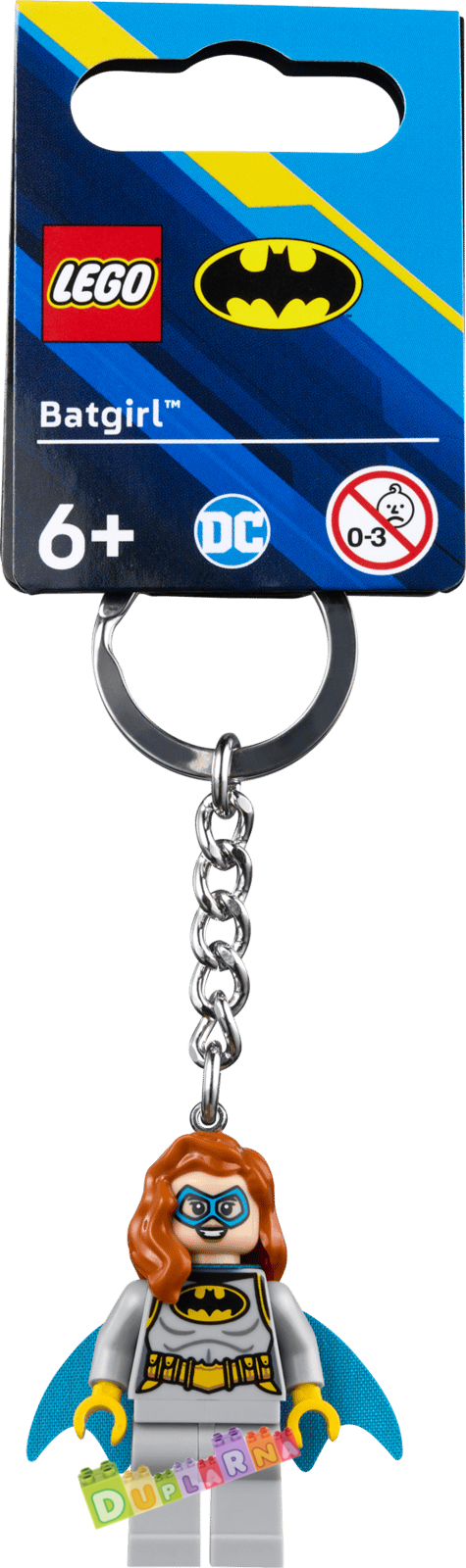 Lego 854320 klíčenka - Přívěsek na klíče – Batgirl / Batman