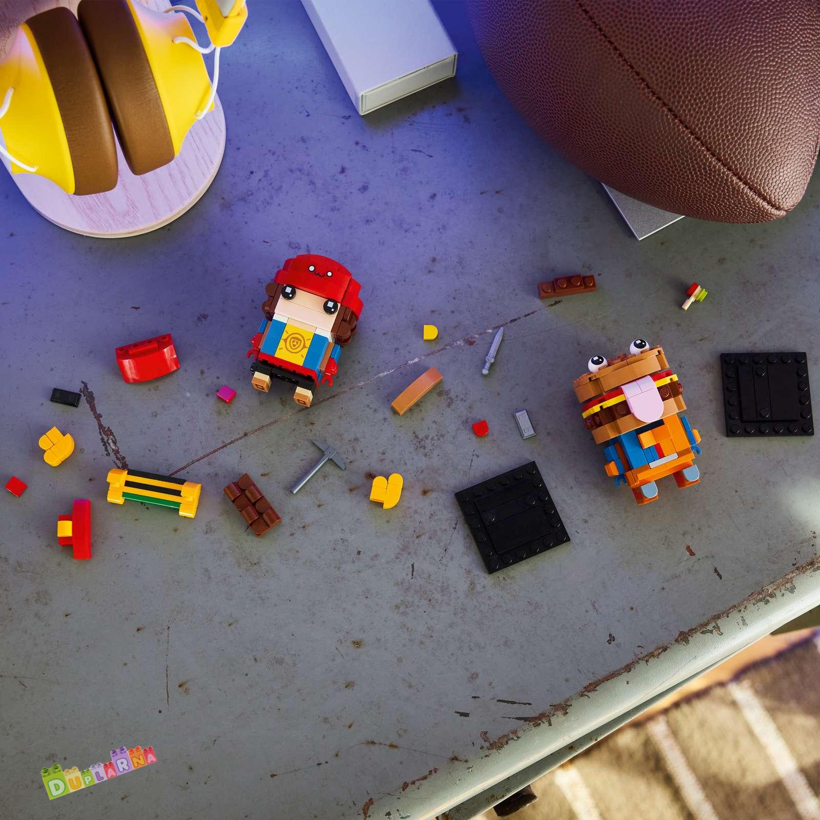 Lego Fortnite® BrickHeadz™  40910 -  Figurky: Beef Boss a Skye