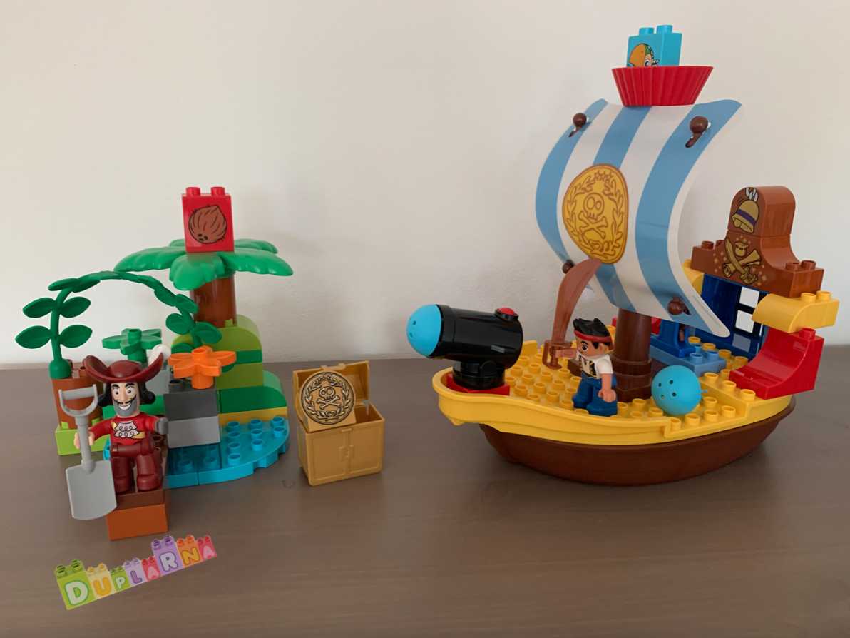 Lego Duplo 10514 - Pirát Jake - Jakeova Pirátská Loď Bucky