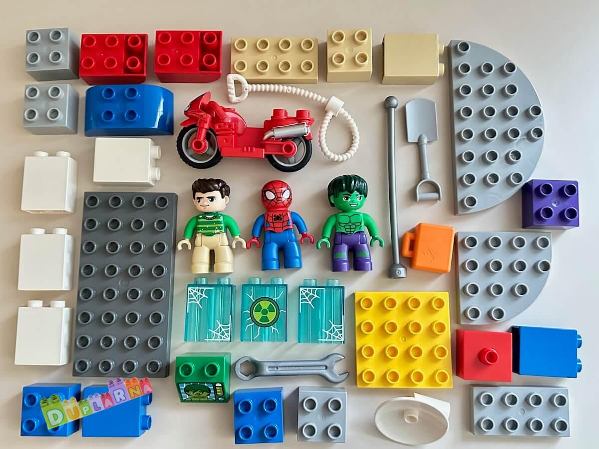 Lego Duplo 10876 - Dobrodružství Spidermana a Hulka