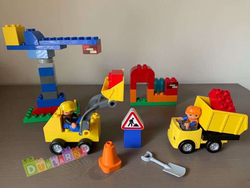 Lego Duplo 10518 - Moje první stavba s jeřábem