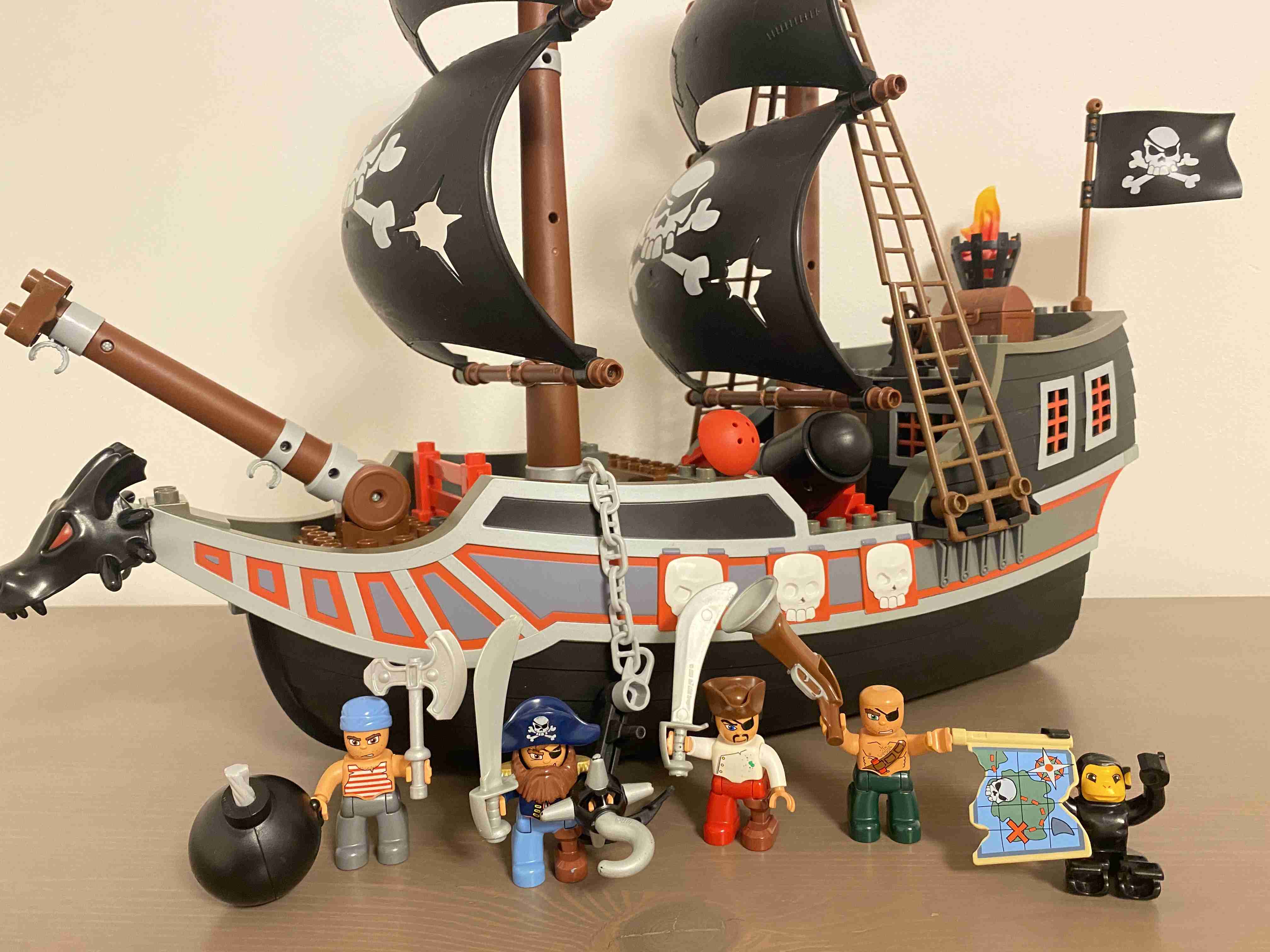 Lego Duplo 7880 - Velká Pirátská loď