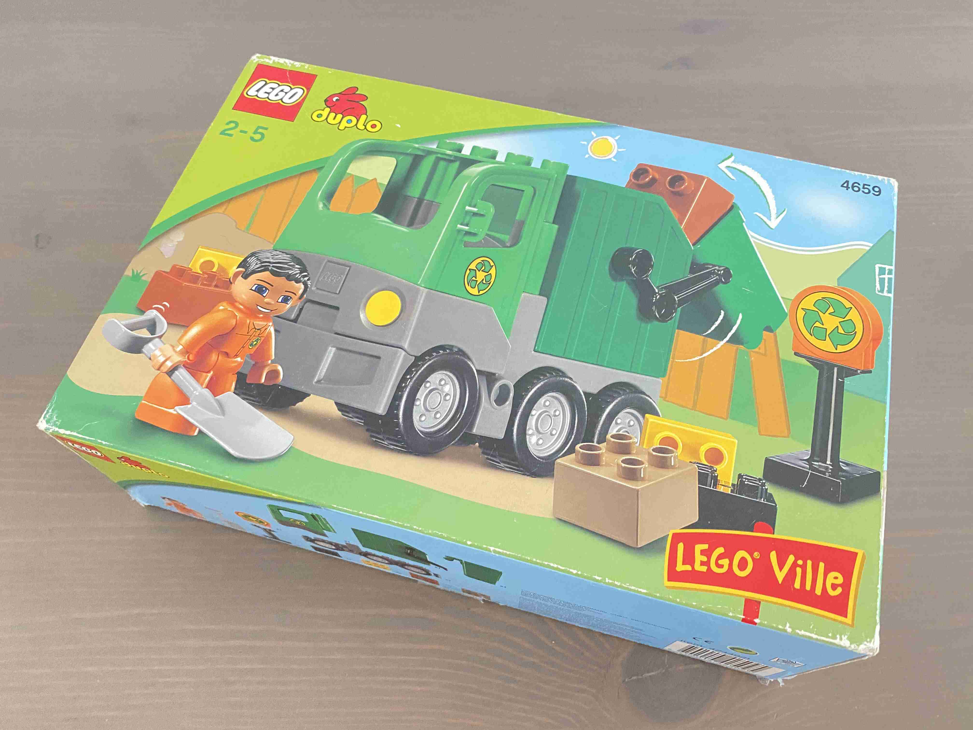 Lego Duplo 4659 - Popelář - Popelářský vůz