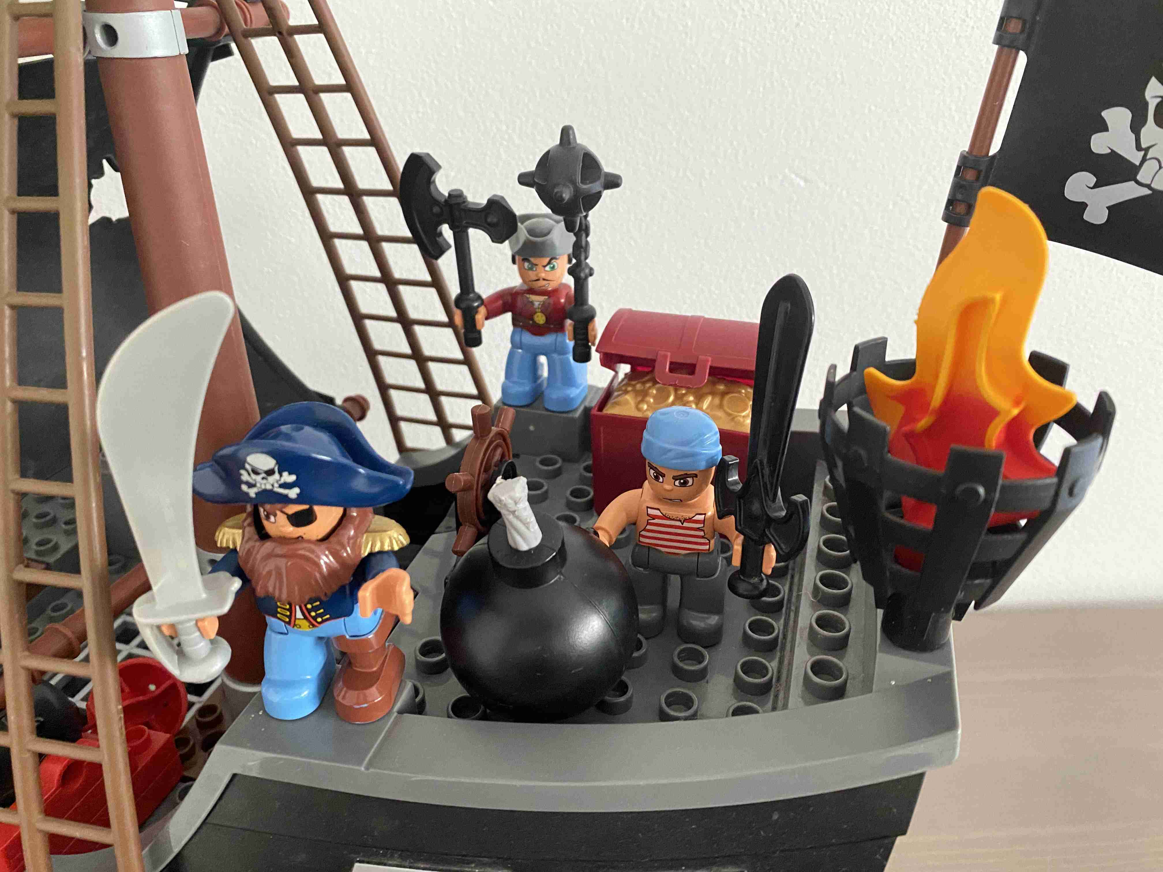 Lego Duplo 7880 - Velká Pirátská loď