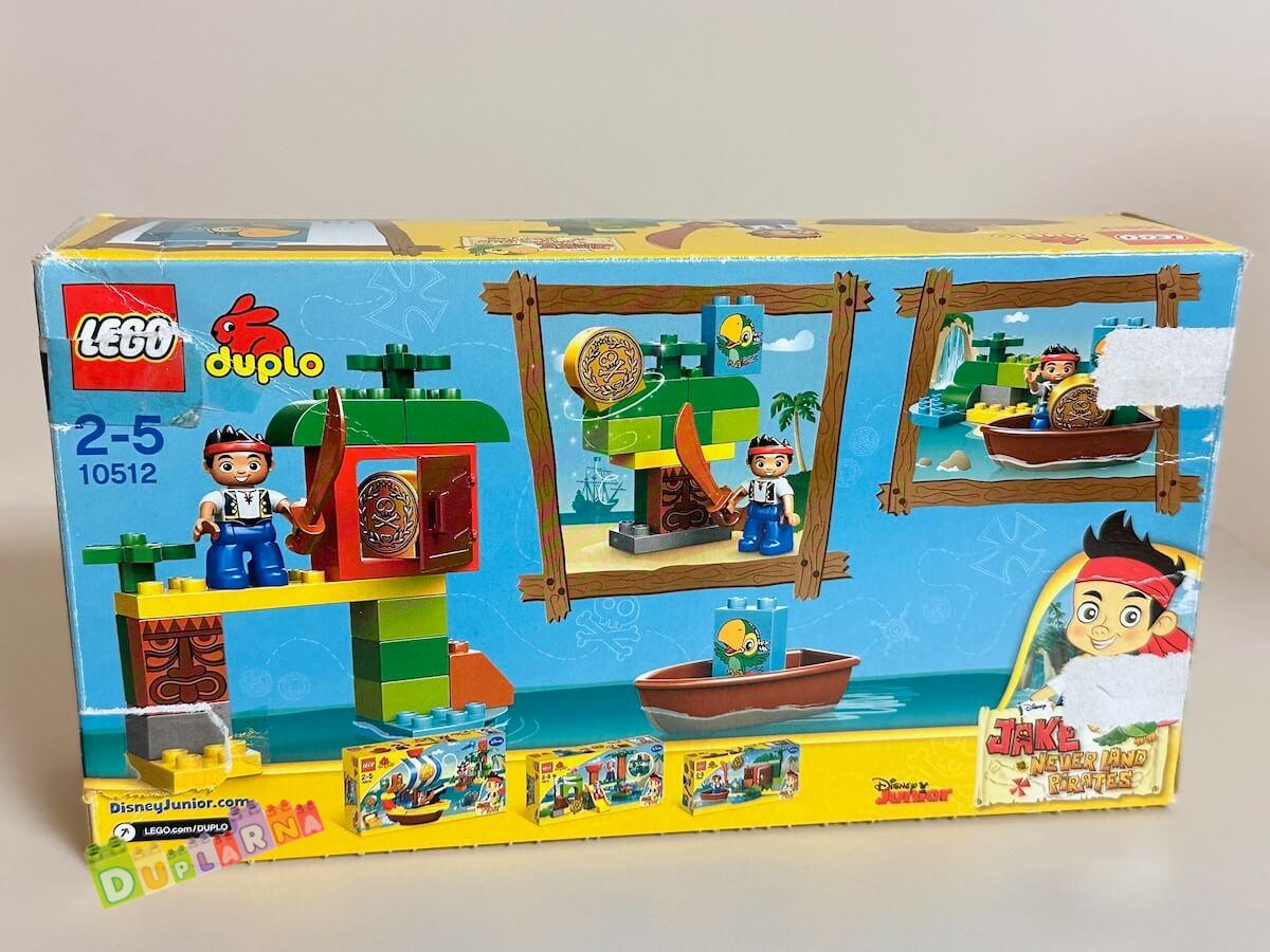 Lego Duplo 10512 - Pirát Jake - Honba za pokladem