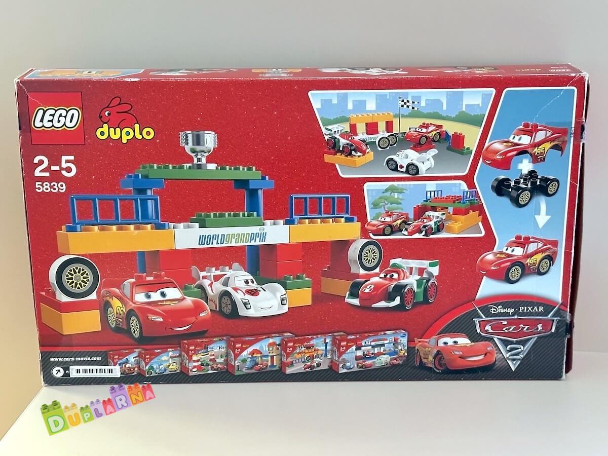 Lego Duplo 5839 - Cars - McQueen - Velká cena
