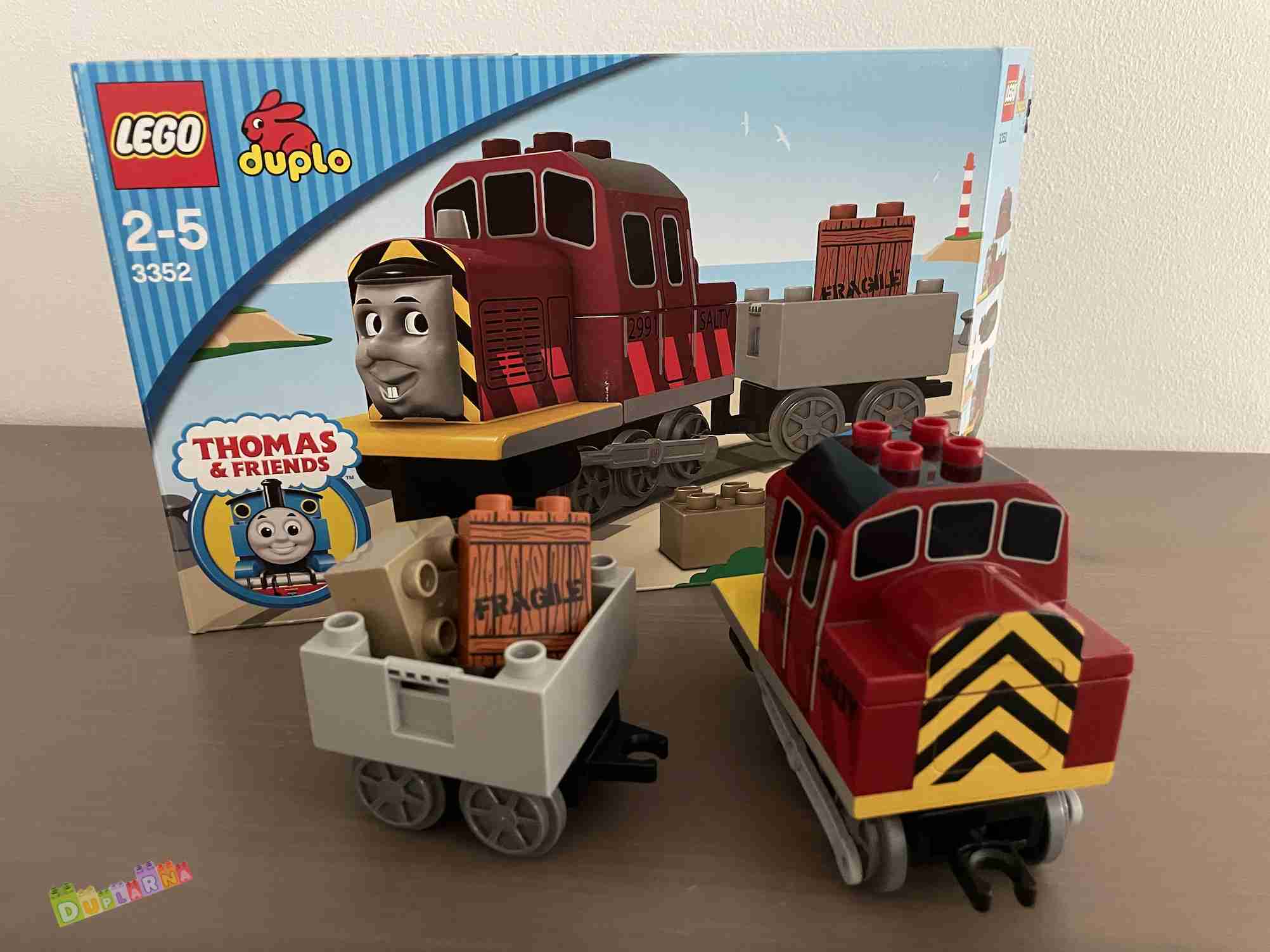 Lego Duplo 3352 - Mašinka Tomáš - Salty 