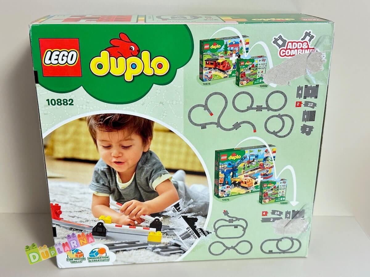 Lego Duplo 10882 - Koleje výhybky a přejezd pro vlak