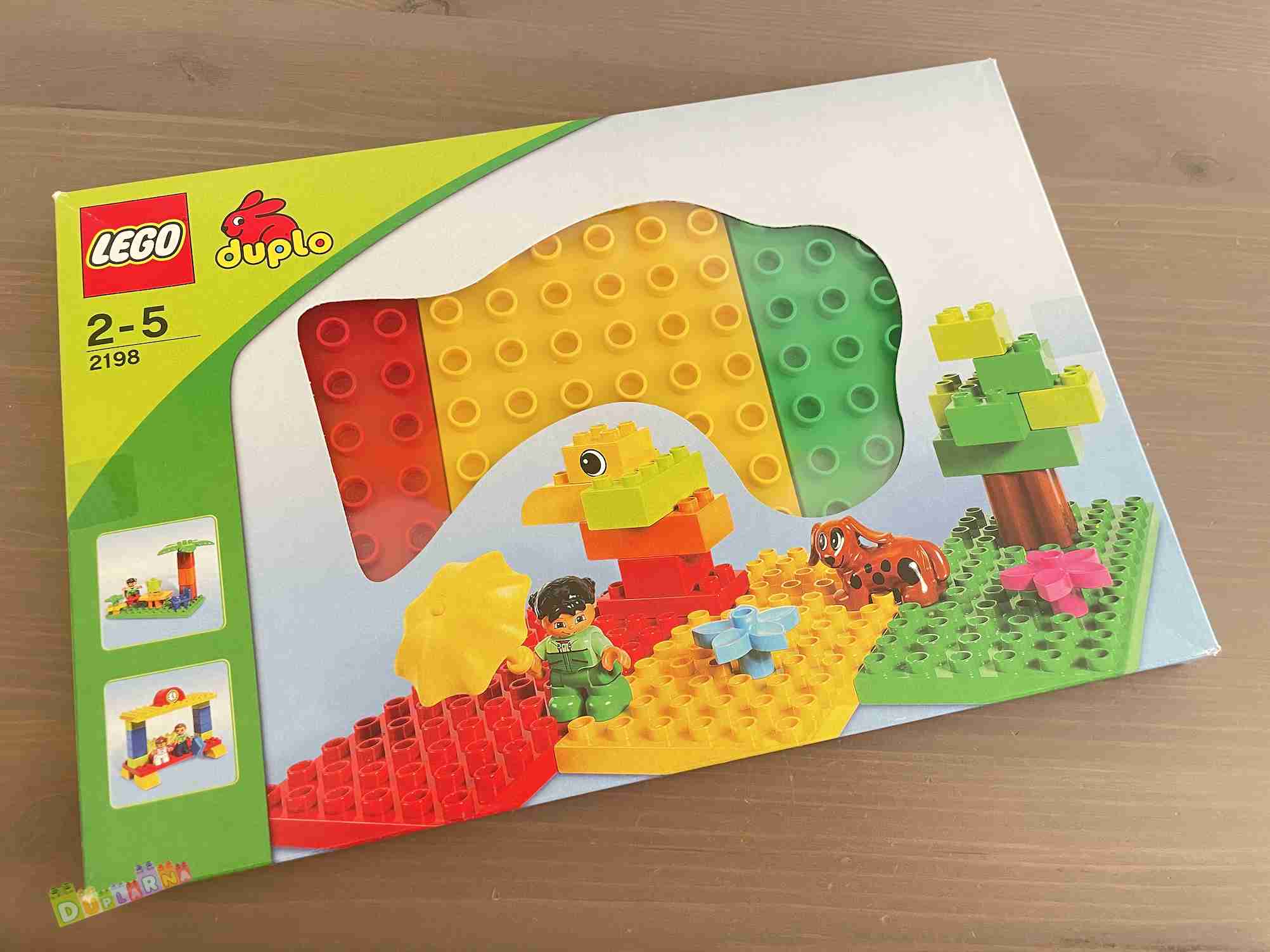 Lego Duplo 2198 - Podložky na stavění / Set podložek