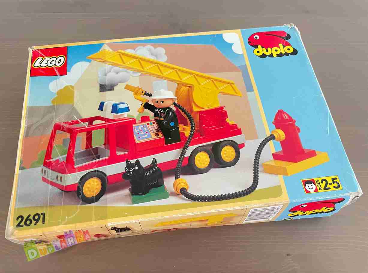 Lego Duplo 2691 - Hasičské auto - Hasiči